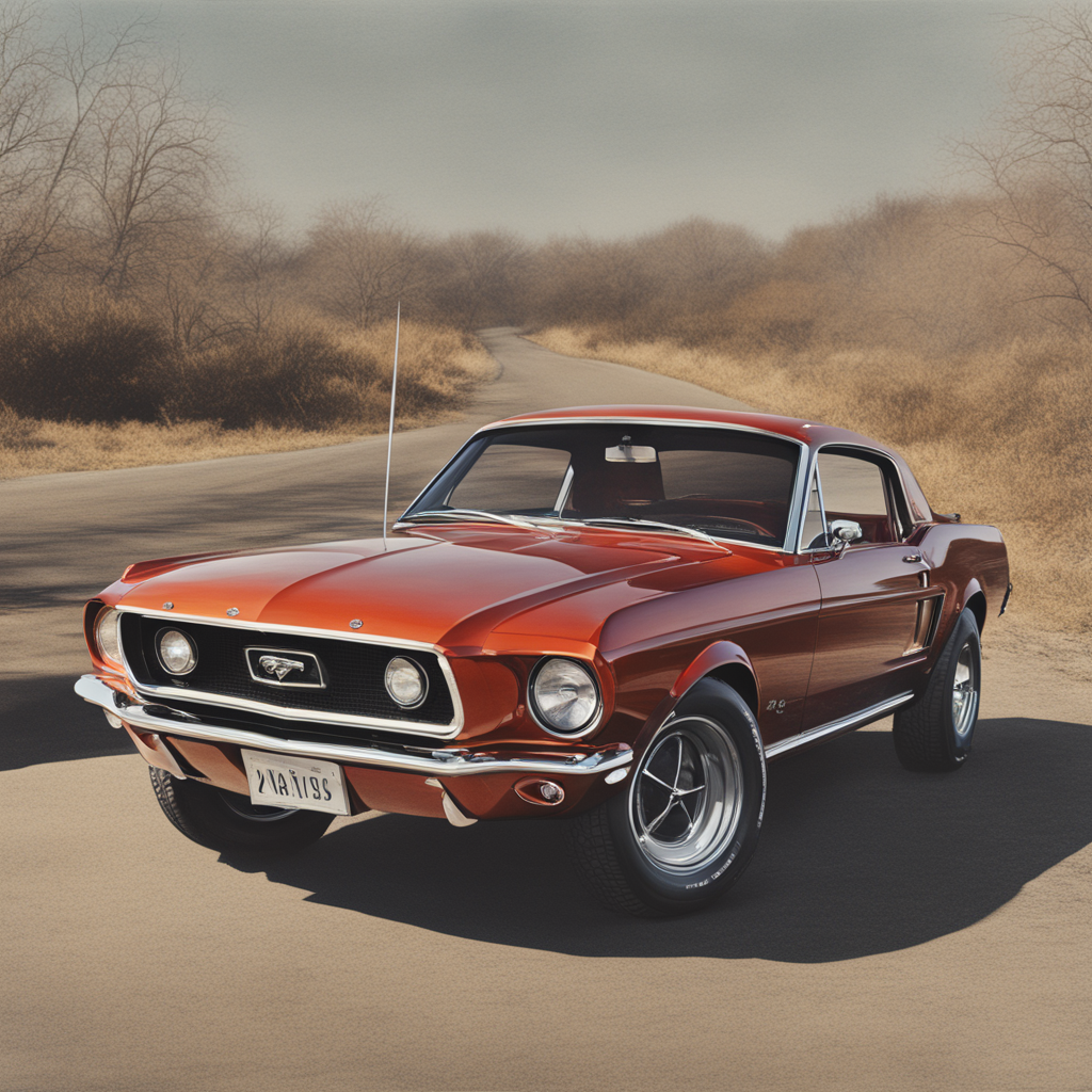 1968 ford mustang