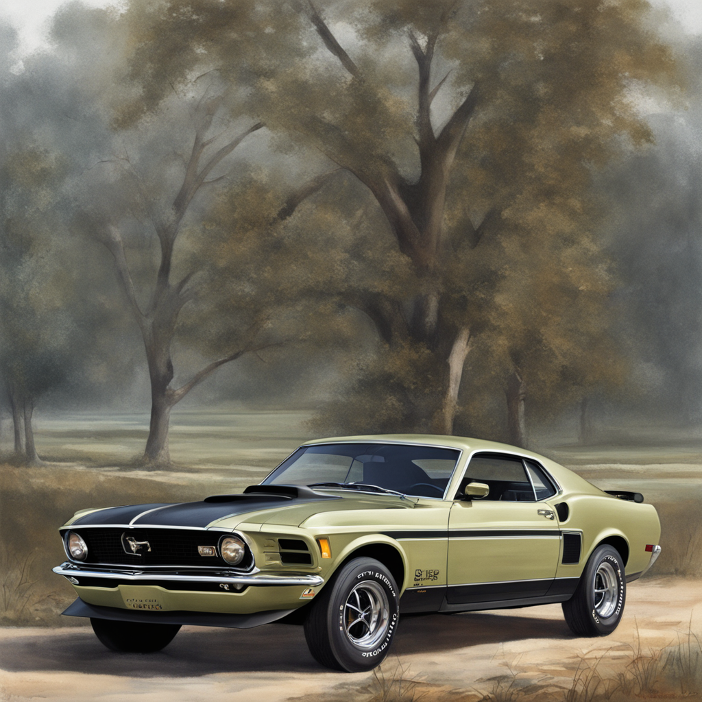 1970 ford mustang