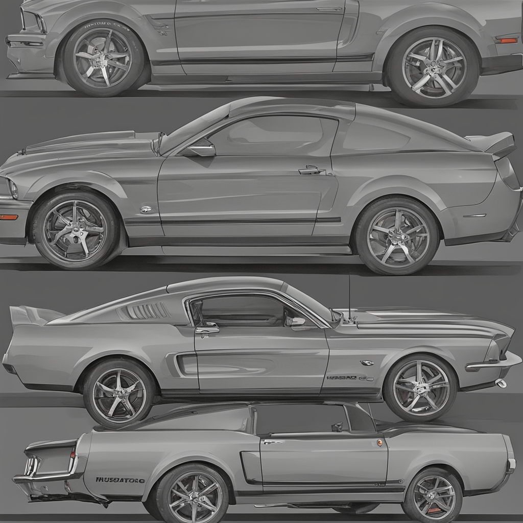are all mustang gt v8
