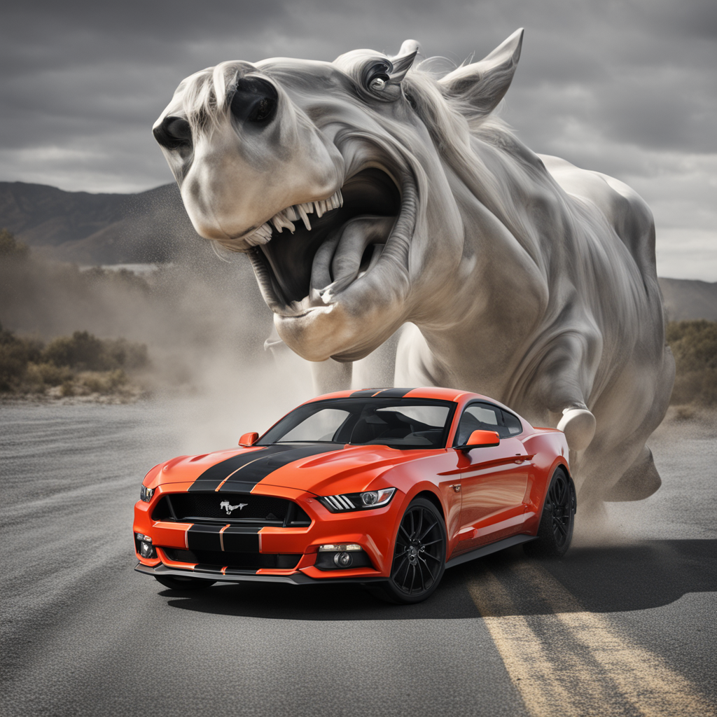 how heavy is a mustang gt