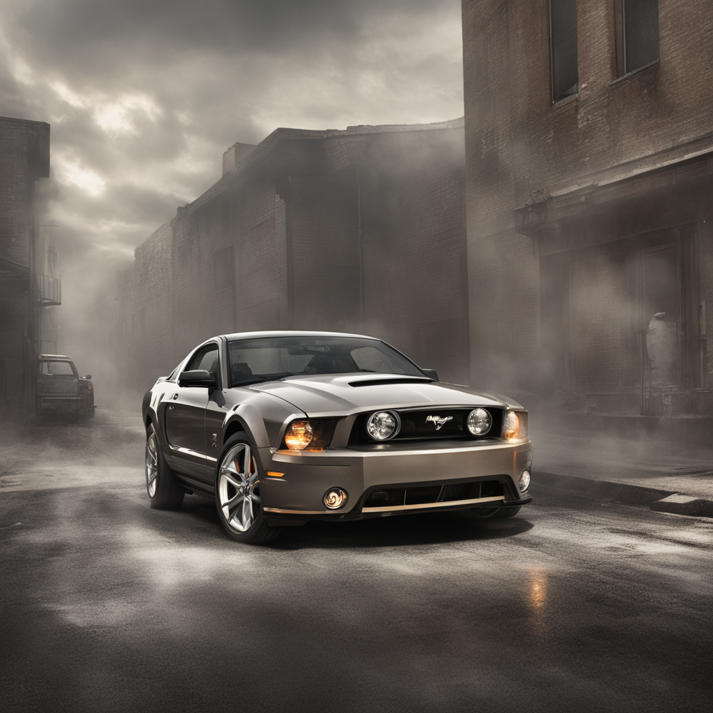 how heavy is a mustang gt
