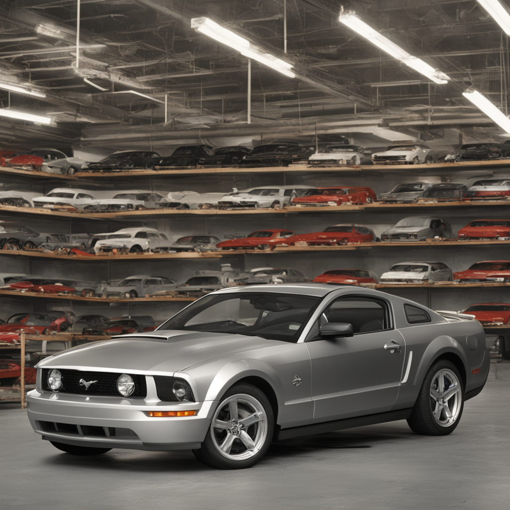 how many 2007 mustang gt cs were made