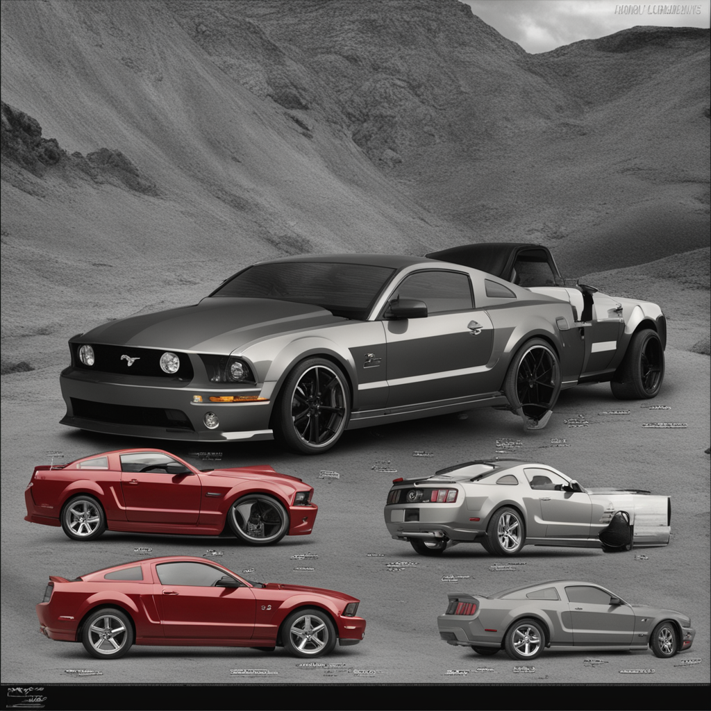 how many 2008 mustang gt cs were made