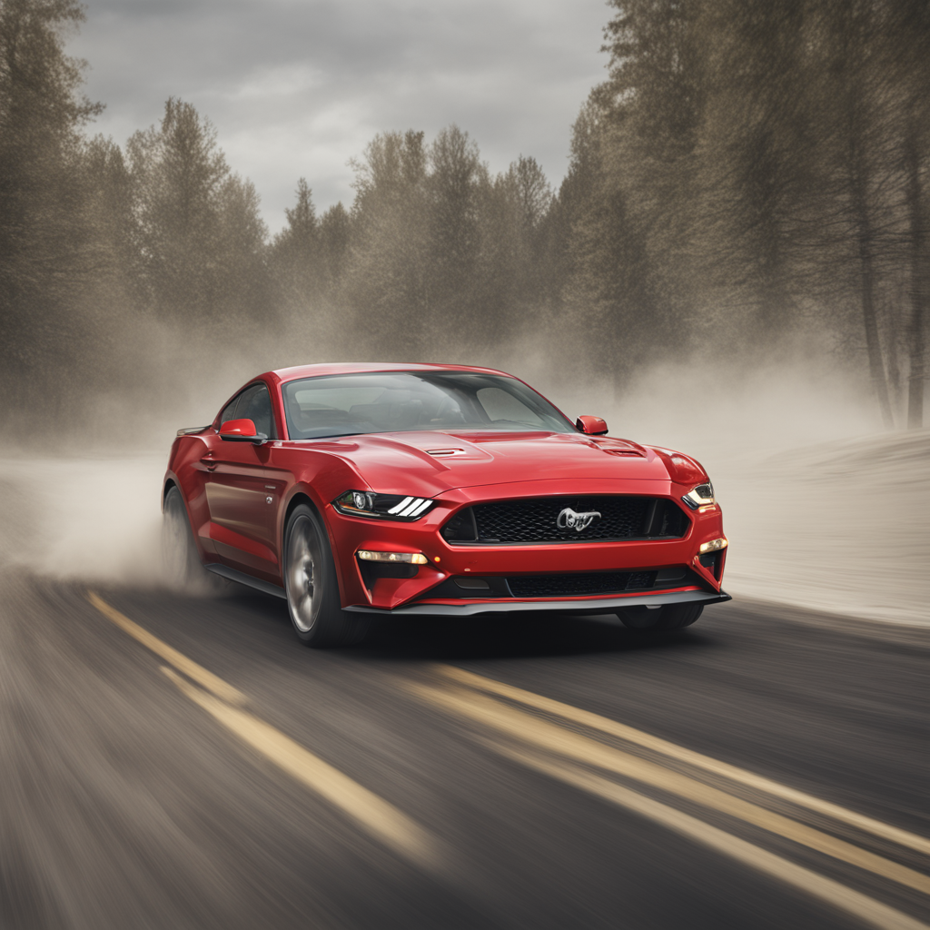 how much hp in a mustang gt